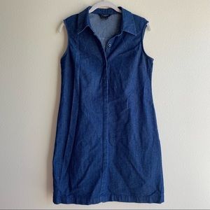 Sandro Sportswear Sleeveless Denim Dress Sz. 6